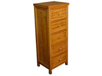 Arquivo Reto com 5 gavetas Tampo: 46x34cm / Altura: 105cm Preço:890, 20% de desconto